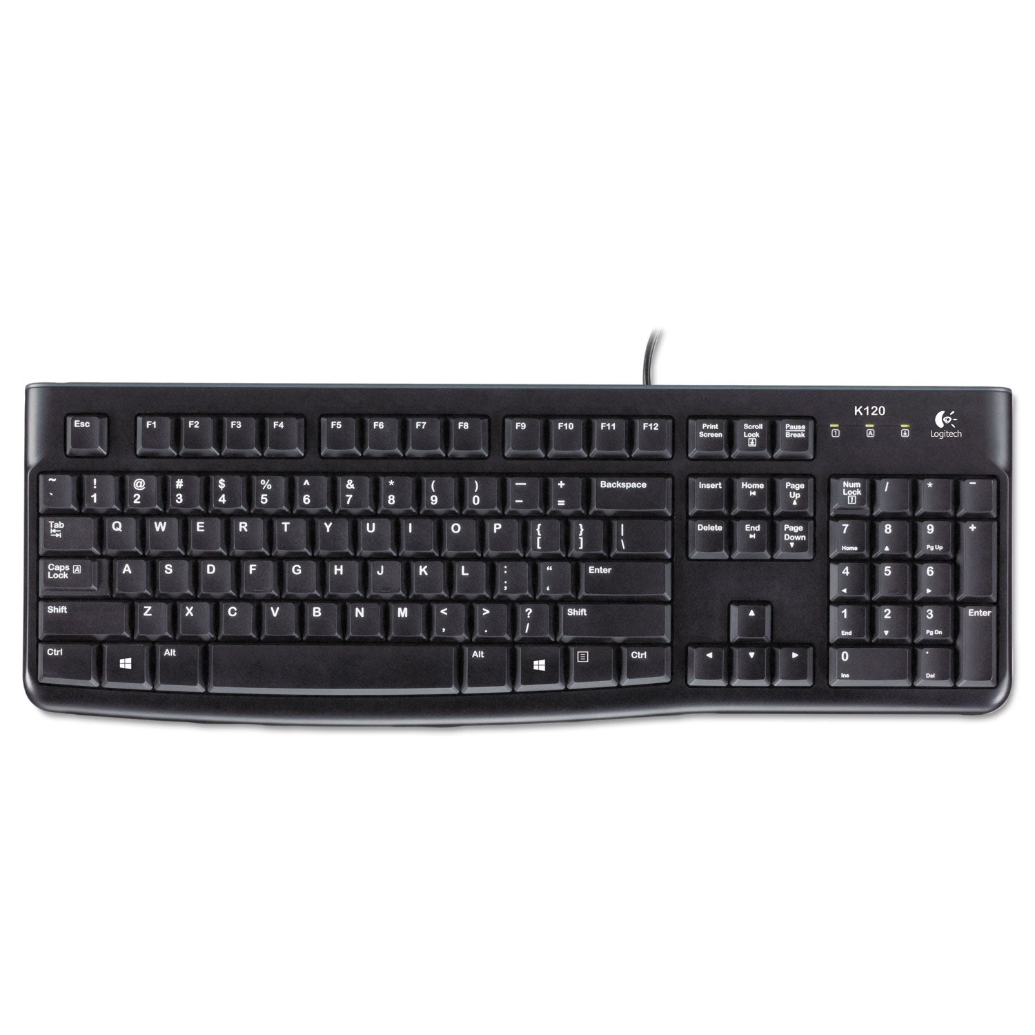 Logitech K120 Plug-and-Play USB Keyboard