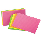 3" x 5" - Sustainable Forestry Initiative (SFI) - Orange, Yellow, Pink, Orange - 100 / Pack