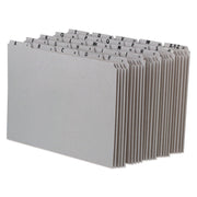 Printed Tab(s) - Character - A-Z - 0.50" Tab Height - Letter - 8.50" Width x 11" Length - Gray Pressboard Divider - 65% Recycled - Durable, Acid-free, Sturdy - 1 Set