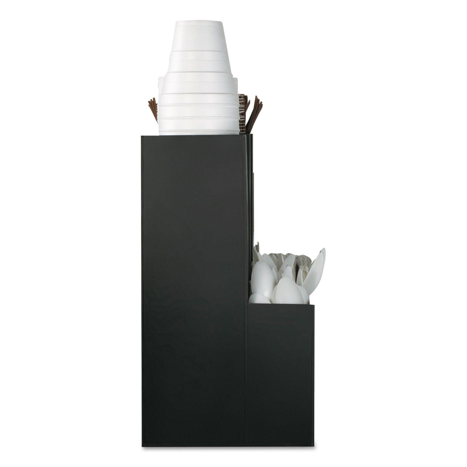 16 x Coffee/Tea Pod - 2 Drawer(s) - 12" Height x 6.50" Width x 11.75" Depth - Compact - Black - 1 Each