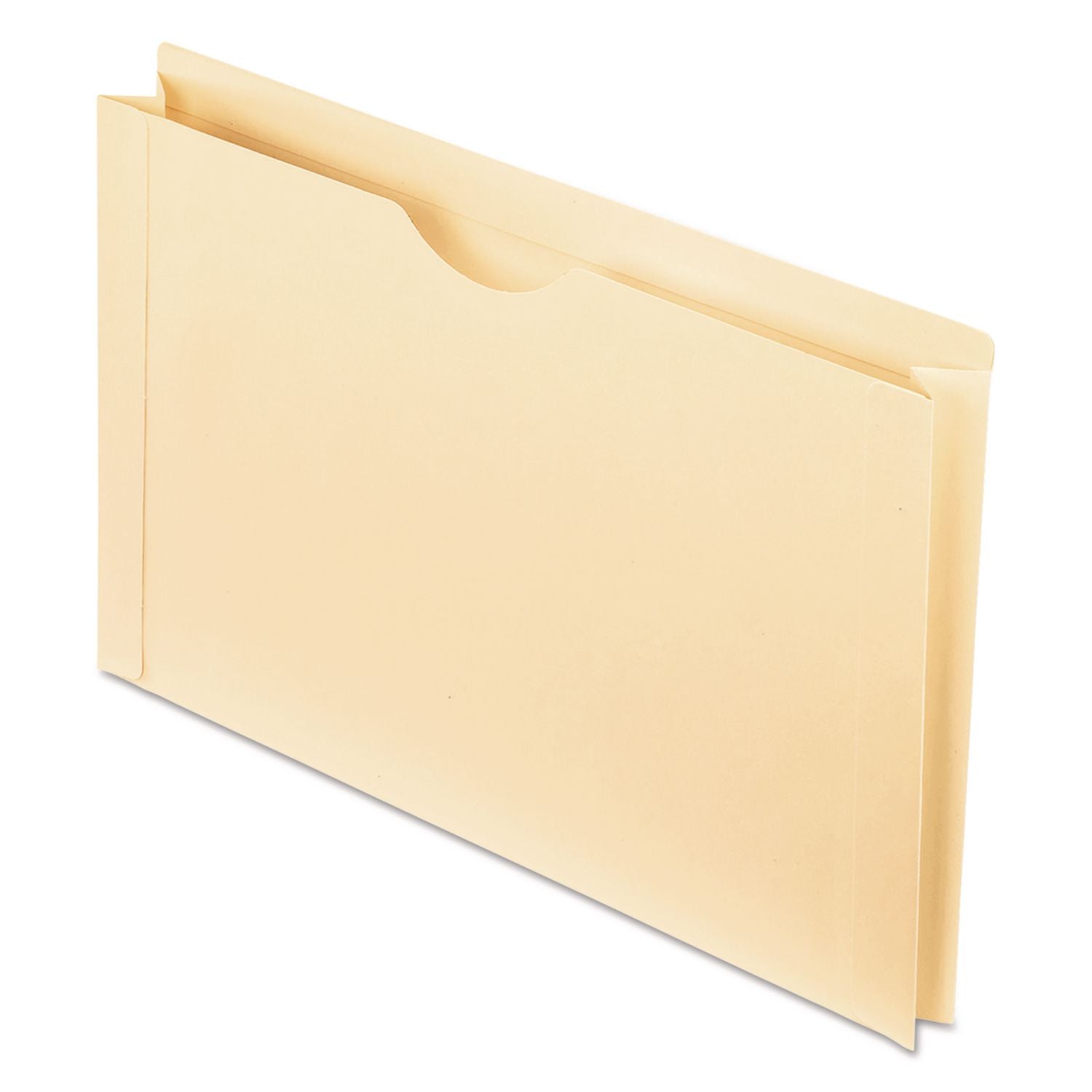 8 1/2" x 14" - 2" Expansion - 11 pt. - Manila - Manila - Double-ply Reinforced Top, Reinforced Tab - 10% Recycled - 1 Each