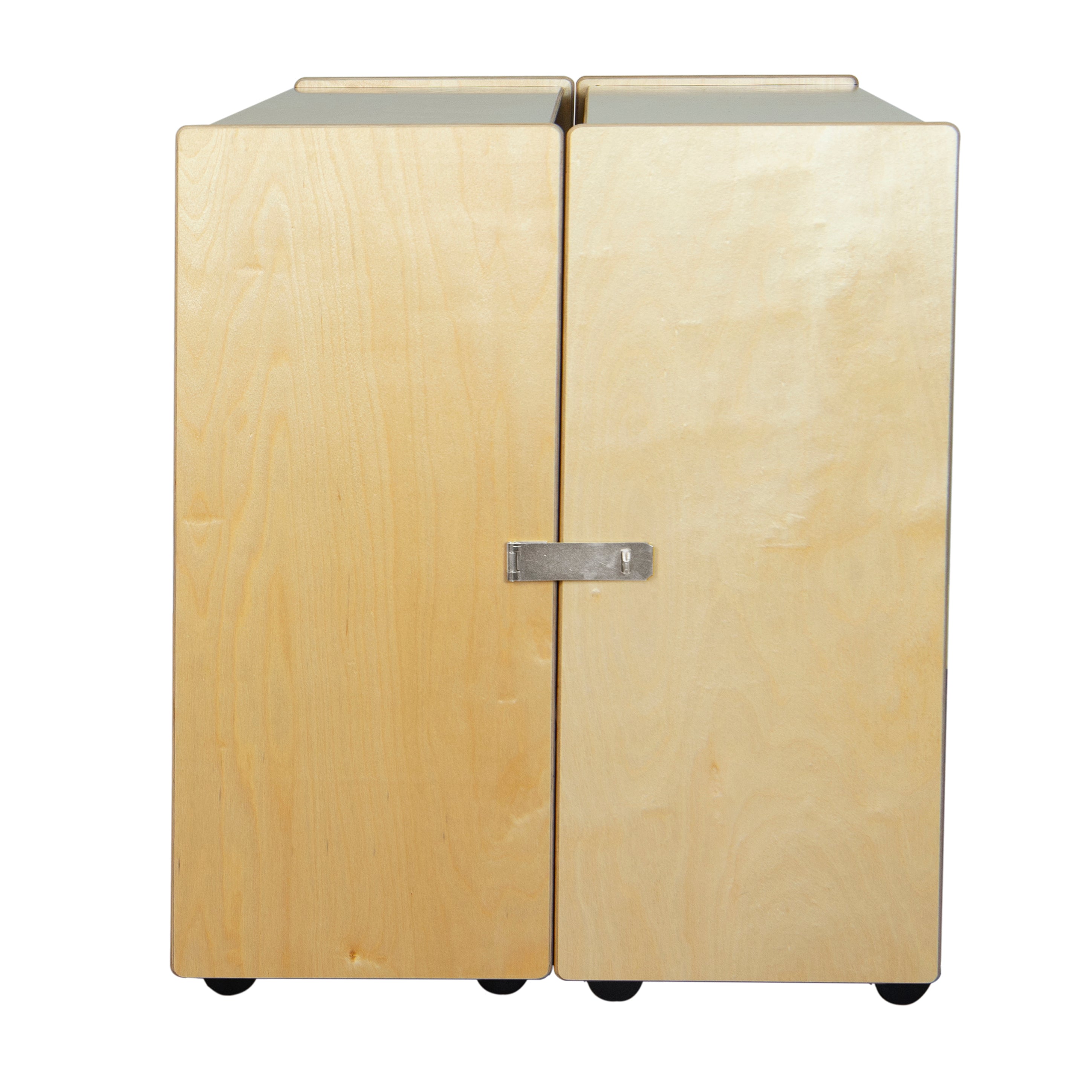 Tray and Shelf Folding Storage with (25) Brown Trays