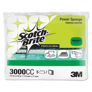 Scotch-Brite Power Sponges - 0.7" Height x 4.5" Width x 2.8" Depth - 1 Pack - Aqua