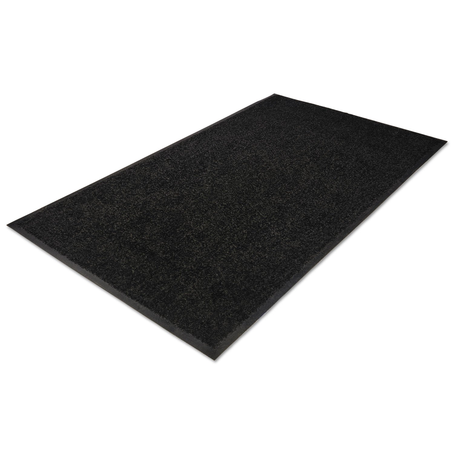 Indoor - 72" Length x 48" Width x 0.370" Thickness - Polypropylene - Black - 1 Each