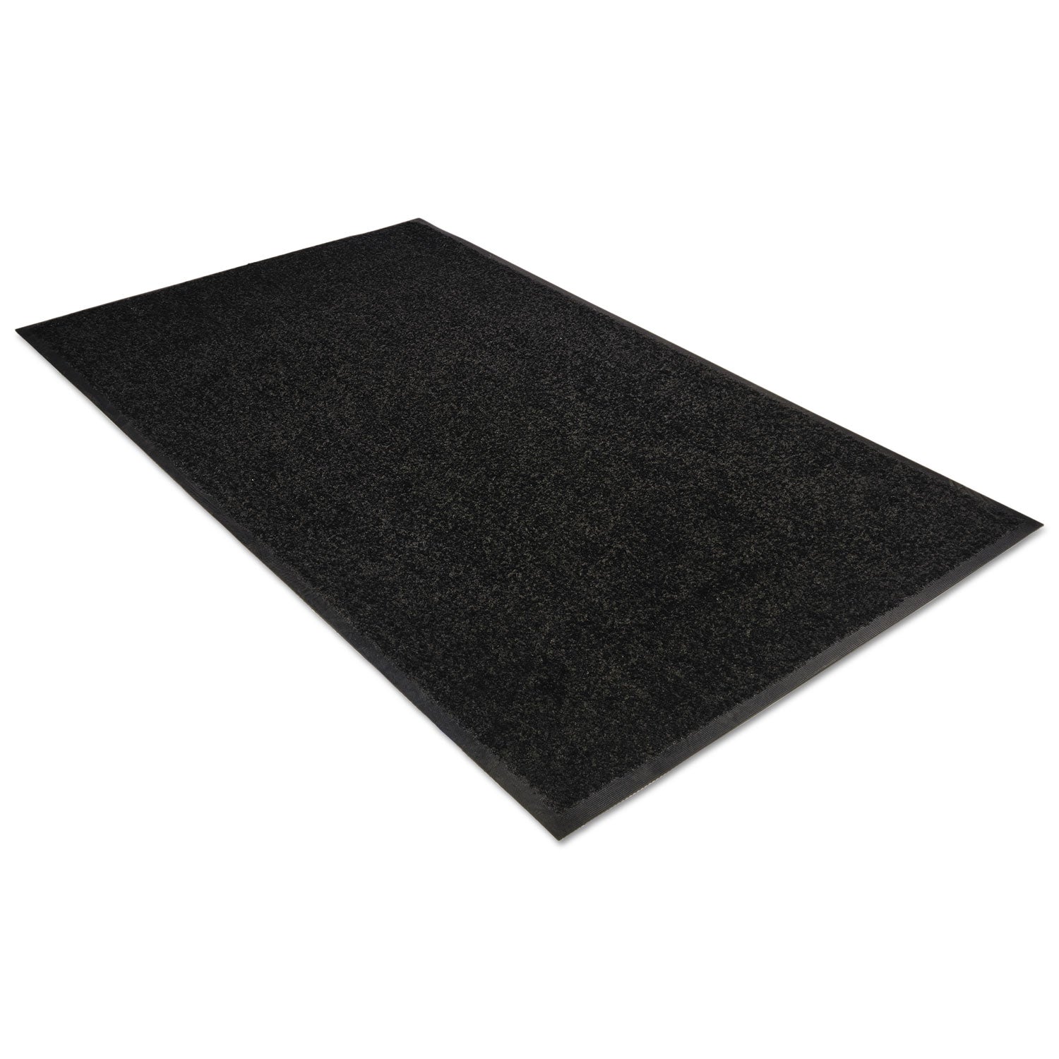 Indoor - 72" Length x 48" Width x 0.370" Thickness - Polypropylene - Black - 1 Each