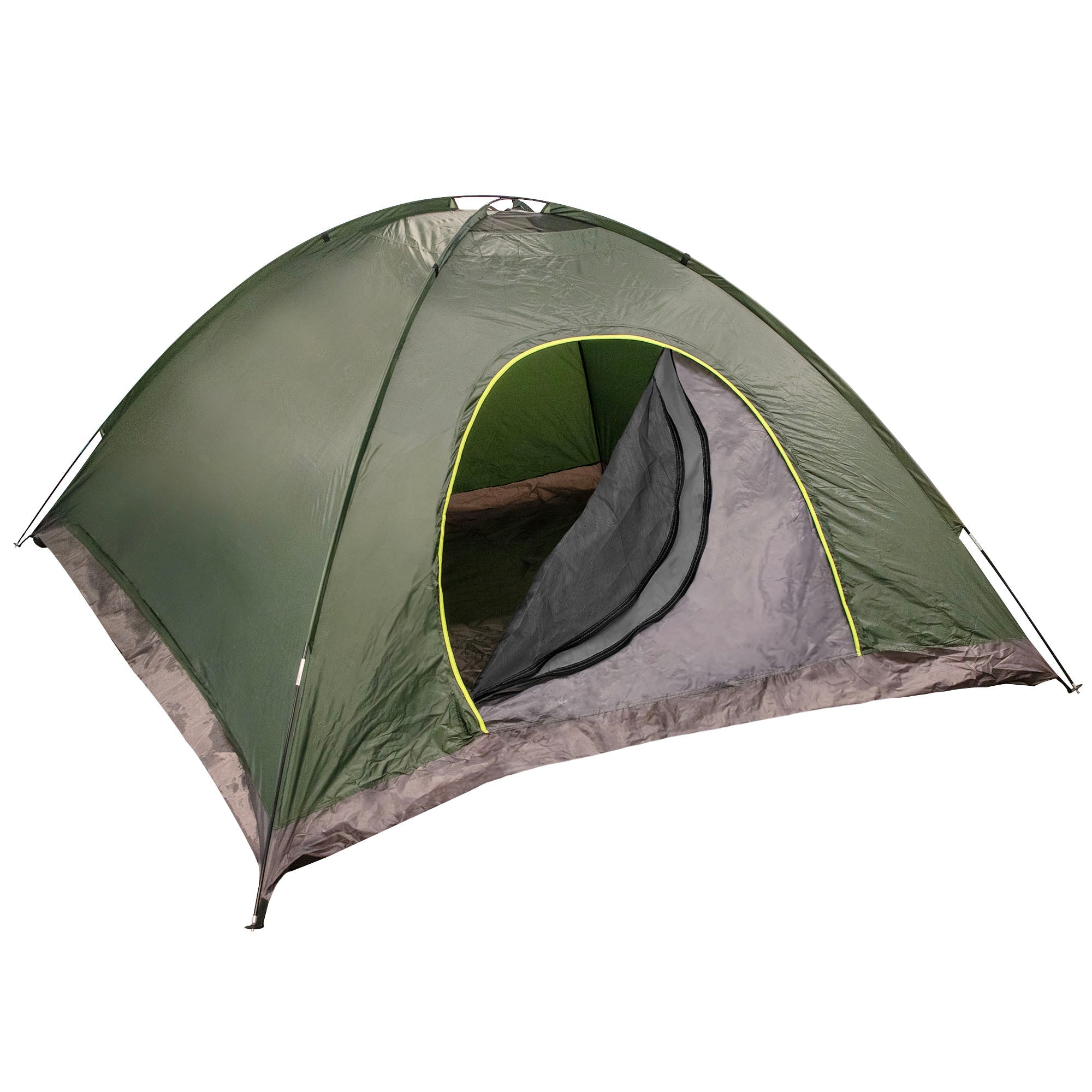 Dome Tent 5-6 Person - Hunter Green  - 5 in the Pack