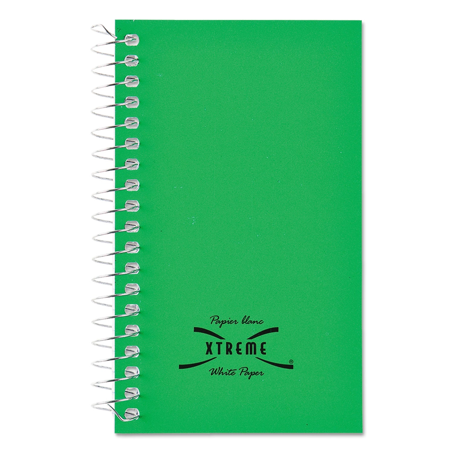 60 Sheets - Spiral - 3" x 5" Sheet Size - Bright White Paper - Assorted Cover - 1 Each