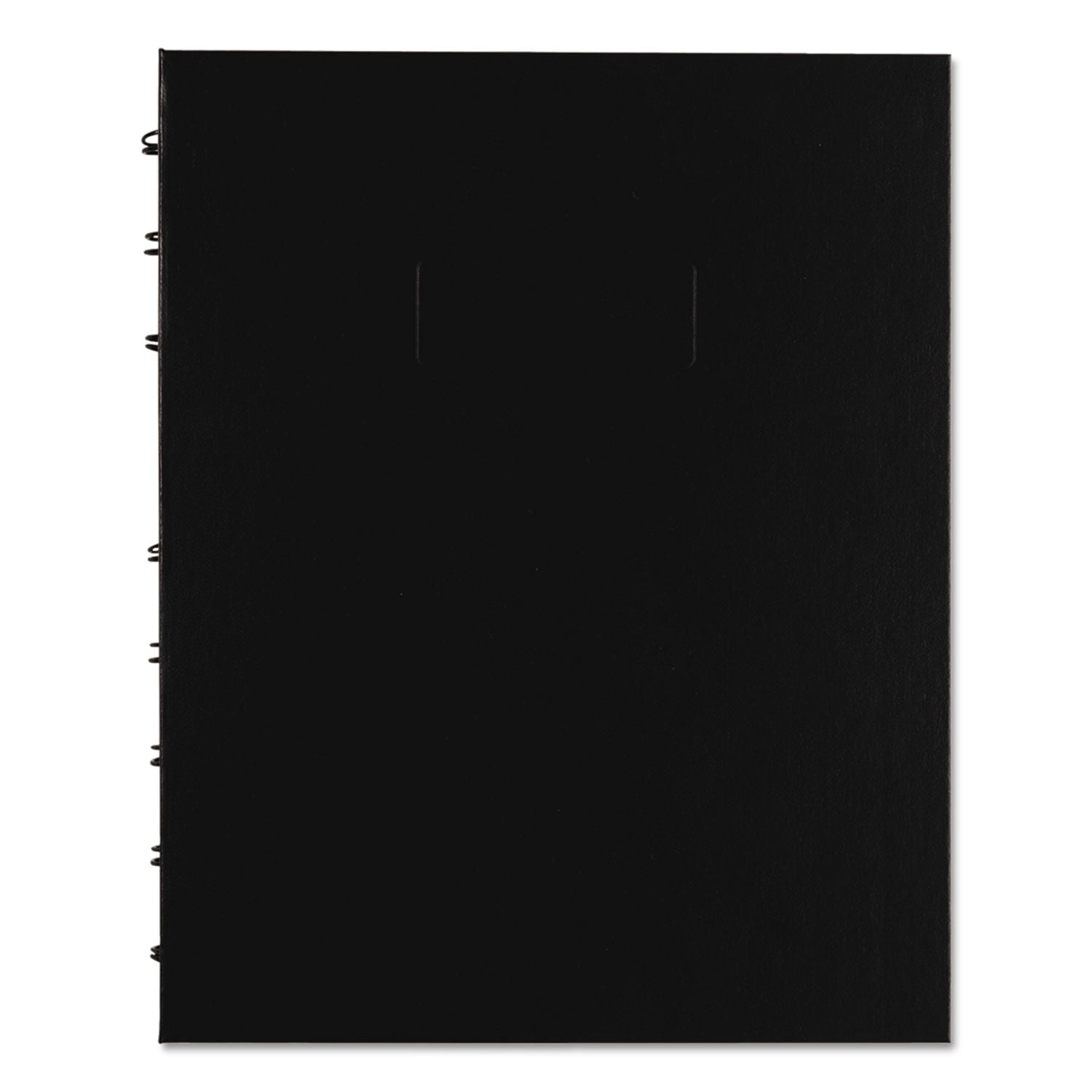 Julian Dates - Daily - 7:00 AM to 8:00 PM - Half-hourly - 7 5/8" x 9 1/2" Sheet Size - Twin Wire - White - Paper - Black Cover - Micro Perforated, Index Sheet, Tabbed, Pocket, Hard Cover - 1 Each