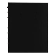 Julian Dates - Daily - 7:00 AM to 8:00 PM - Half-hourly - 7 5/8" x 9 1/2" Sheet Size - Twin Wire - White - Paper - Black Cover - Micro Perforated, Index Sheet, Tabbed, Pocket, Hard Cover - 1 Each