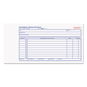50 Sheet(s) - 2 Part - Carbonless Copy - 7.87" x 4.25" Sheet Size - White, Yellow - Black Print Color - 1 Each