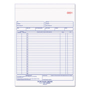 Rediform 2-part Carbonless Purchase Order Book - 3 Part - 8.50" x 11" Sheet Size - White, Canary, Pink - White Sheet(s) - 1 Each