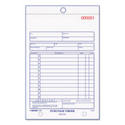 50 Sheet(s) - 3 Part - Carbonless Copy - 5.50" x 7.87" Sheet Size - White, Canary, Pink - Blue Print Color - 1 Each