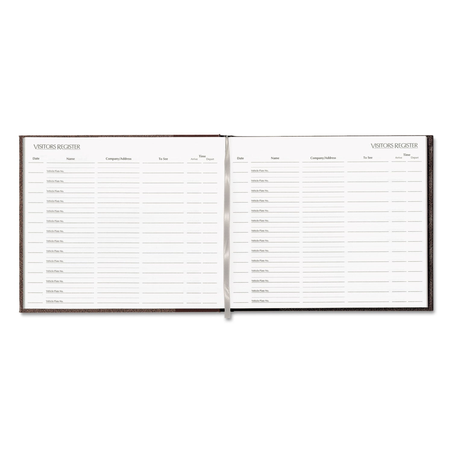 125 Sheet(s) - Sewn Bound - 8.50" x 9.12" Sheet Size - White Sheet(s) - Black Cover - Recycled - 1 Each