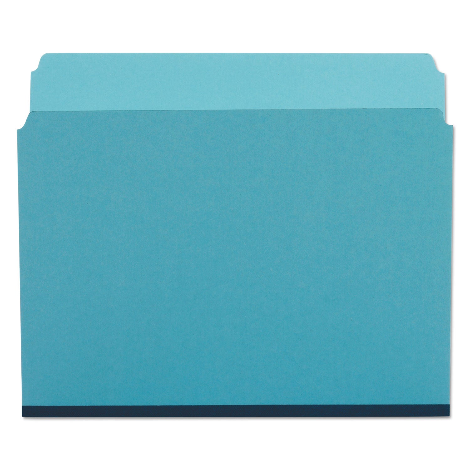 Pendaflex Letter Recycled Top Tab File Folder - 8 1/2" x 11" - 1" Expansion - 25 pt. - Tyvek, Pressboard - Blue - Reinforced, Heavy Duty - 60% Recycled - 25 / Box