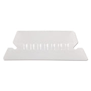 Pendaflex Hanging Folder Plastic Tabs - 5 Tab(s)/Set - 2" Tab Width - Clear Plastic Tab(s) - 10% Recycled - 1 Pack
