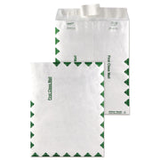 First Class Mail - #10 1/2 - 9" Width x 12" Length - 14 lb - Peel & Seal - White - Tyvek - 100 / Box