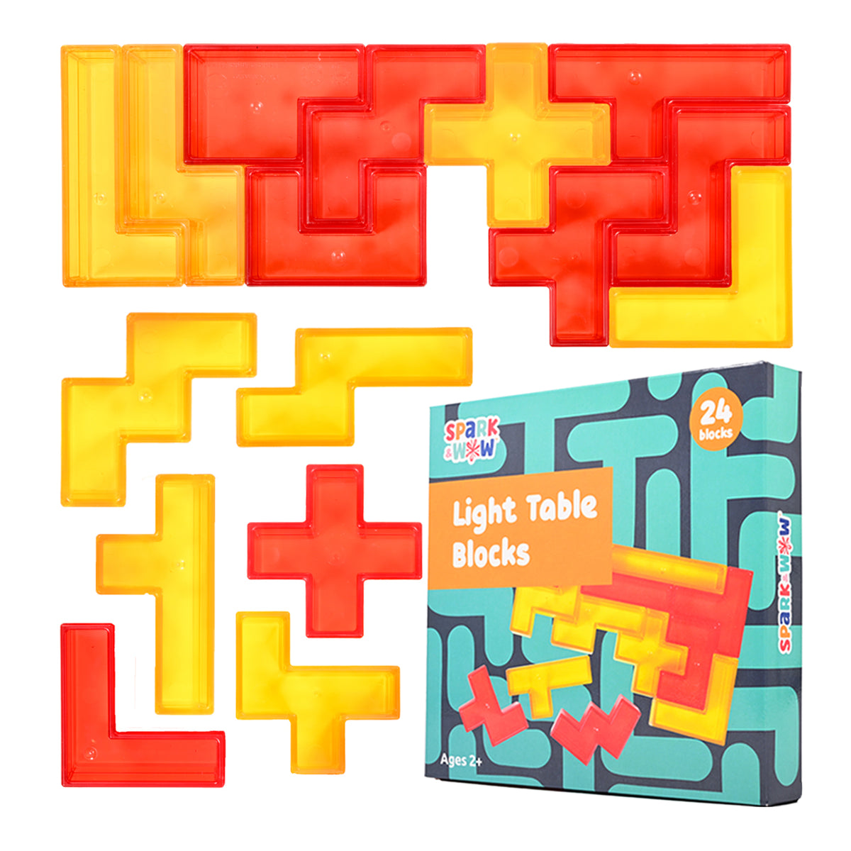 LIGHT TABLE BLOCKS SET OF 24