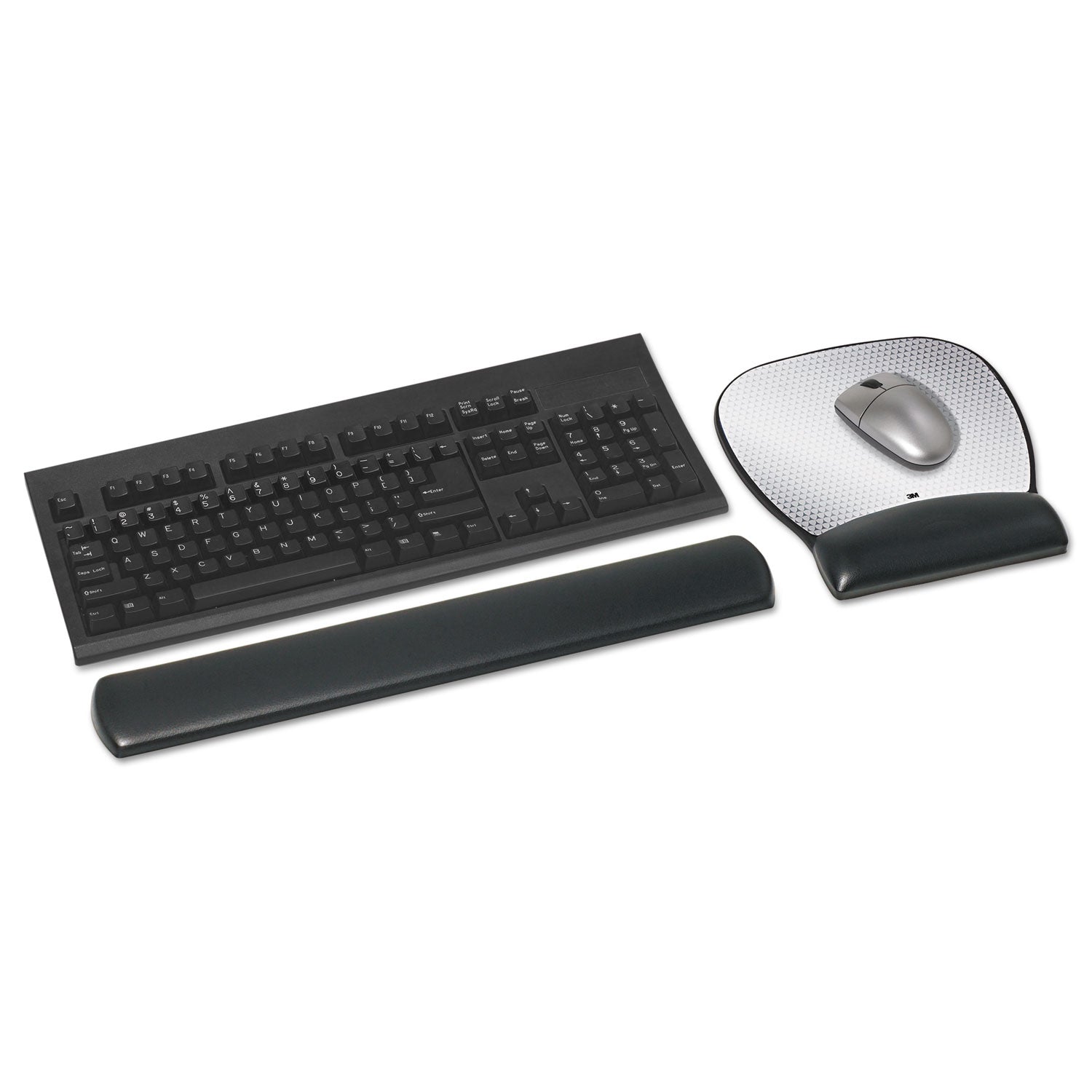 3M Gel Mouse Pad - 0.75" Height x 8.75" Width x 9.75" Depth - Black - Gel - 1