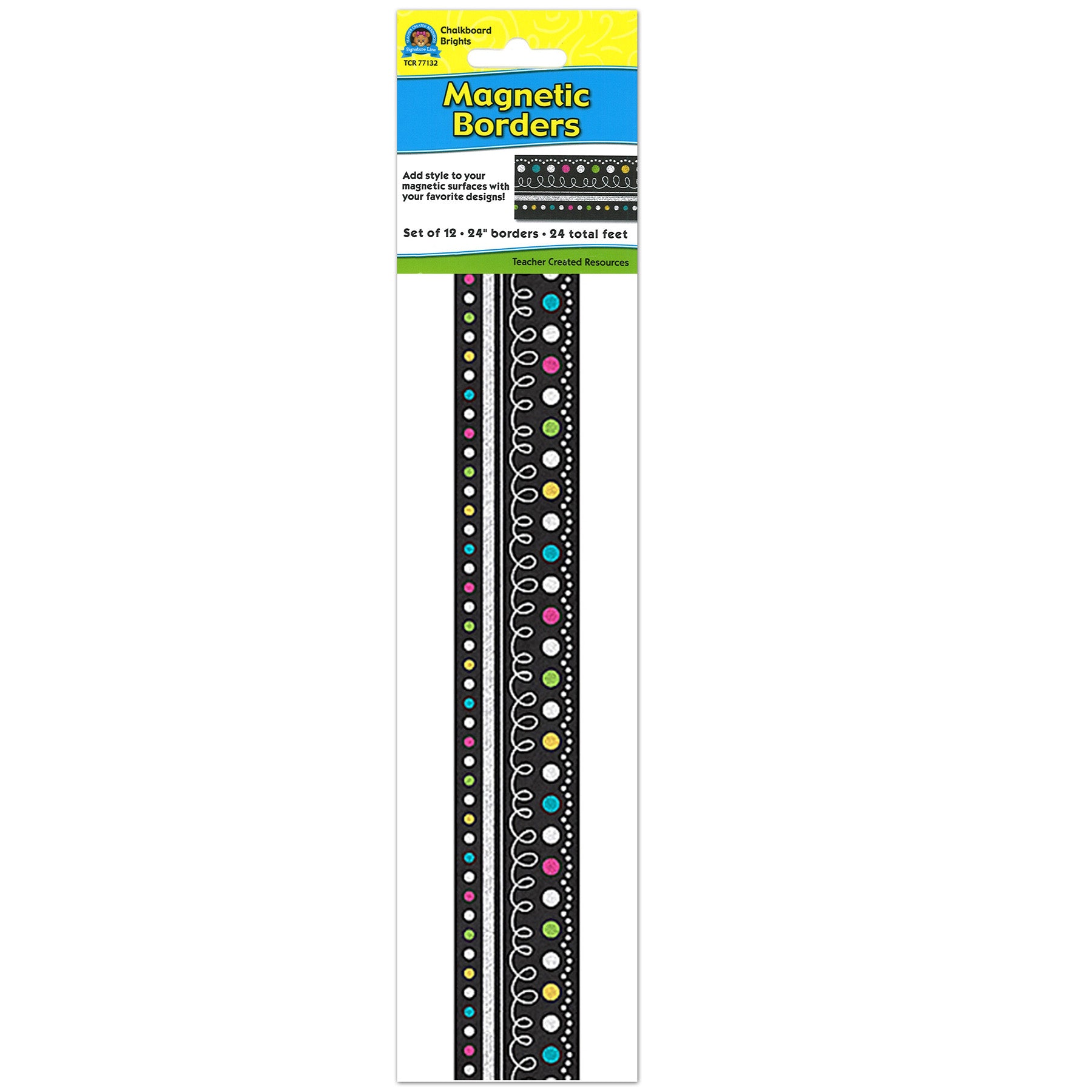 Chalkboard Brights Magnetic Border