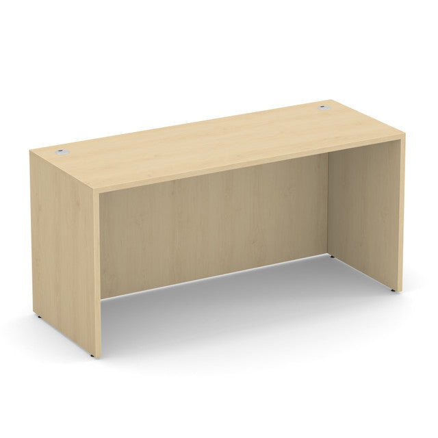 OfficeSource Laminate 60"W Credenza Shell - Maple