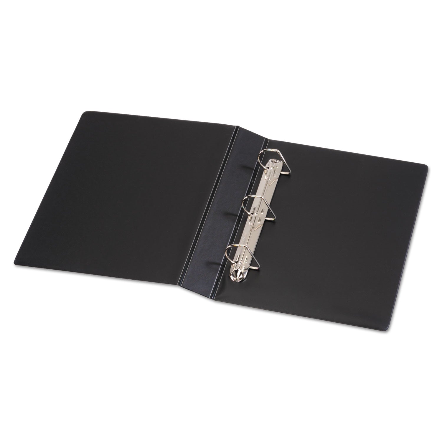 Cardinal Legal-Size Slant-D Binder, 2" Capacity, 540 Sheet, 3 D-Rings, 8.5" x 14", 1.5" Spine, Vinyl, Black, Recycled, Label Holder, Hinged, Heavyweight, 1 Each
