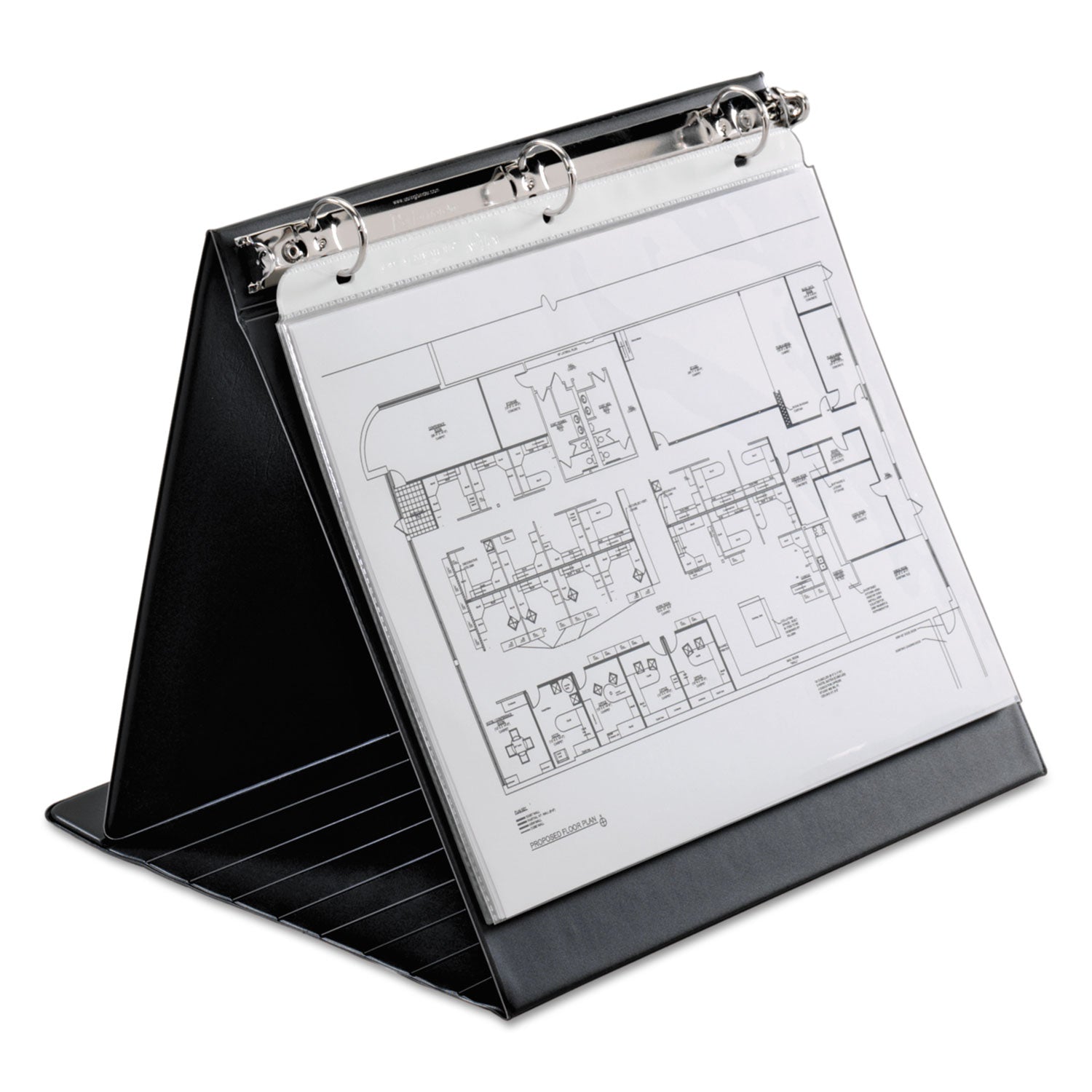1" Binder Capacity - Letter - 8 1/2" x 11" Sheet Size - 225 Sheet Capacity - 3 Ring(s) - Fastener(s): Round Ring - Vinyl - Black - 1.04 lb - Hook & Loop Closure - 1 Each