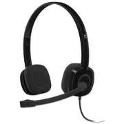Stereo - Mini-phone (3.5mm) - Wired - 22 Ohm - 20 Hz to 20 kHz - Over-the-head - Binaural - Supra-aural - 5.90 ft Cable - Noise Canceling - Black