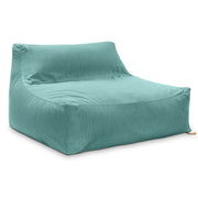Jaxx Lavista Outdoor Bean Bag Loveseat / Modern Patio Sofa, Breeze