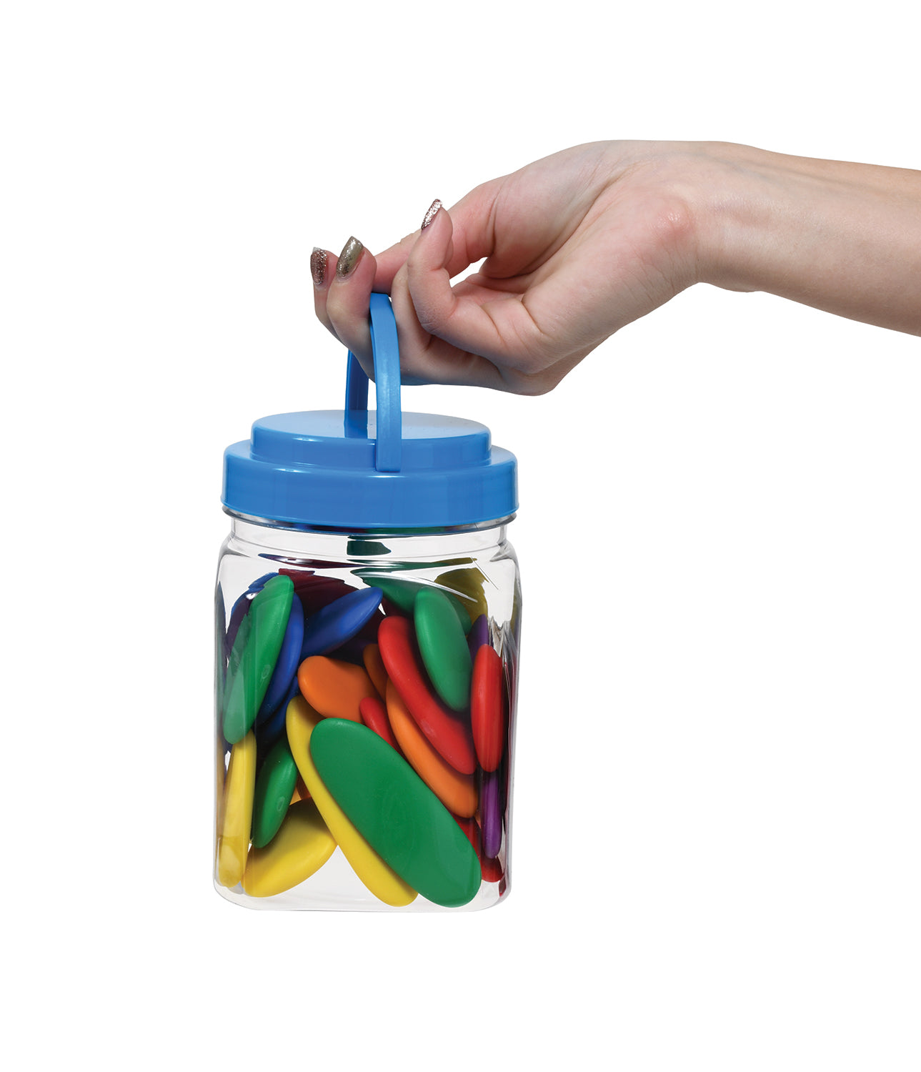 Junior Rainbow Pebbles® - Mini Jar- Set of 36
