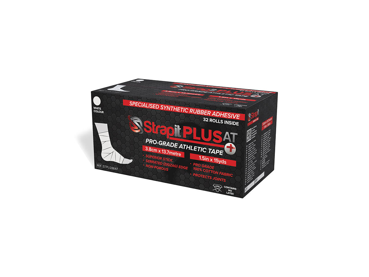 Strapit Plus with AT Tape, 1.5 in x 15 yds, Case of 32 Rolls