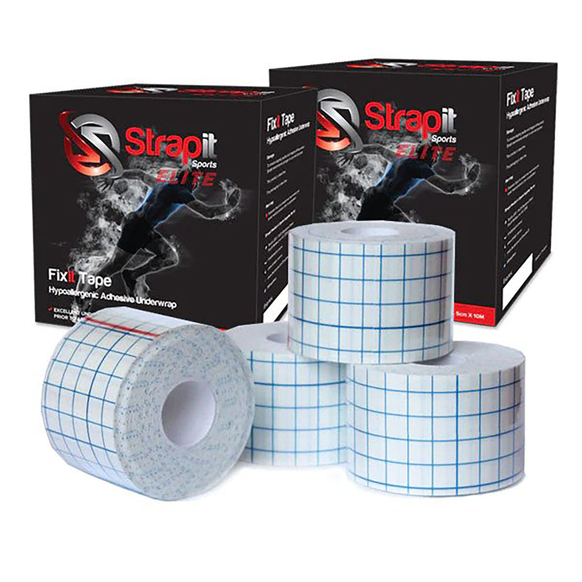 Strapit Fixation Adhesive Underwrap, 4 in x 11 yds, White