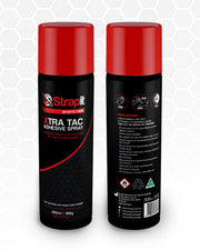 Strapit, XTRA TAC Pre Tape Adhesive Spray, 300ml/10 oz, Case of 12