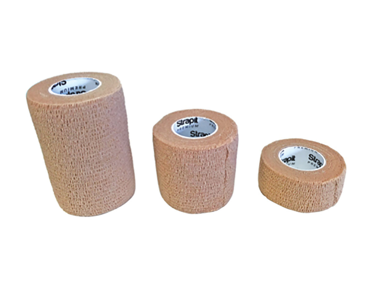 Strapit Professional Cohesive Bandage LF, 1 in x 11 yds, Box of 24
