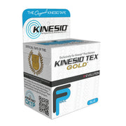 Kinesio Tape, Tex Gold FP, 2" x 5.5 yds, Blue, 6 Rolls