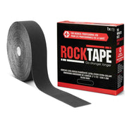 RockTape Bulk Roll, Extra-Sticky Adhesive, Black, 2" x 115'