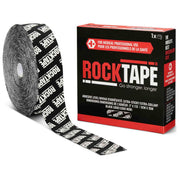 RockTape Bulk Roll, Extra-Sticky Adhesive, Black Logo, 2" x 115'