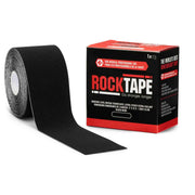 RockTape Roll, Extra-Sticky Adhesive, Black, 2" x 21.5'