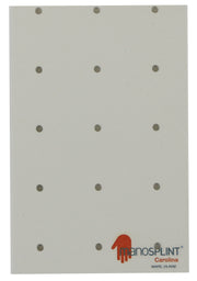 Manosplint Ohio Perf White 1/8" x 18" x 24" 1% Perf White, case of 4