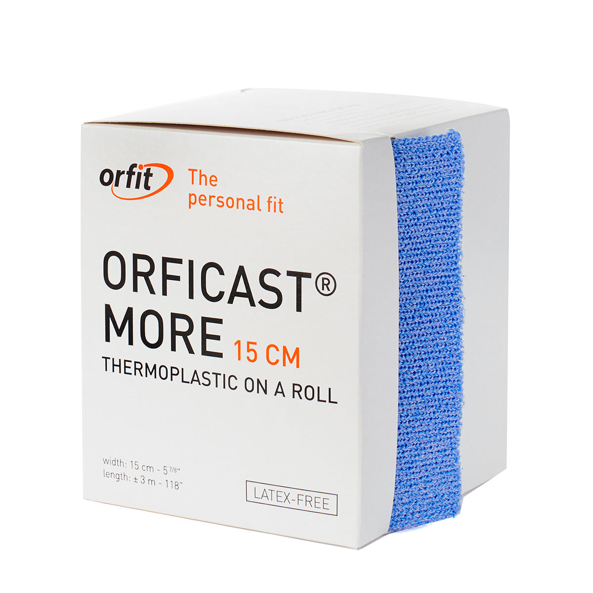 Orficast More Thermoplastic Tape, 6" x 9', Blue, Case of 6