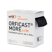 Orficast More Thermoplastic Tape, 2" x 9', Black, Case of 6
