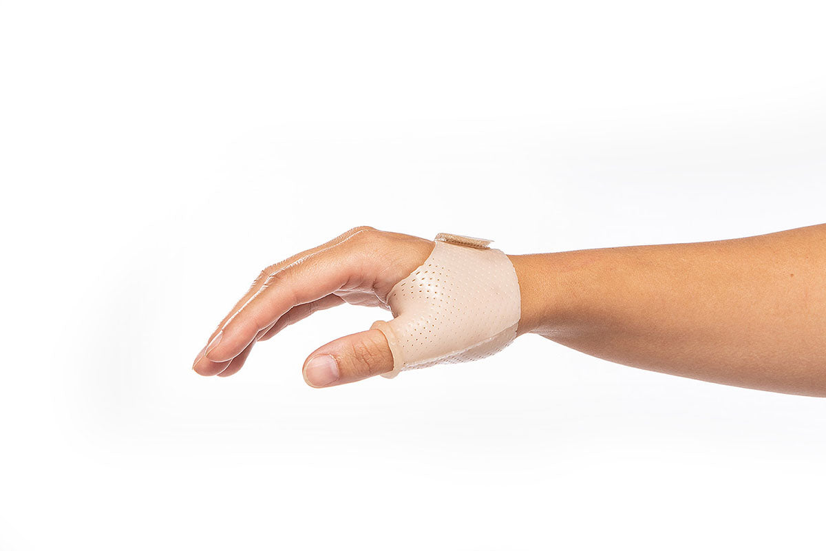 Orfit Classic Precuts, gauntlet thumb post splint, 1/16" micro perforated 13%, medium