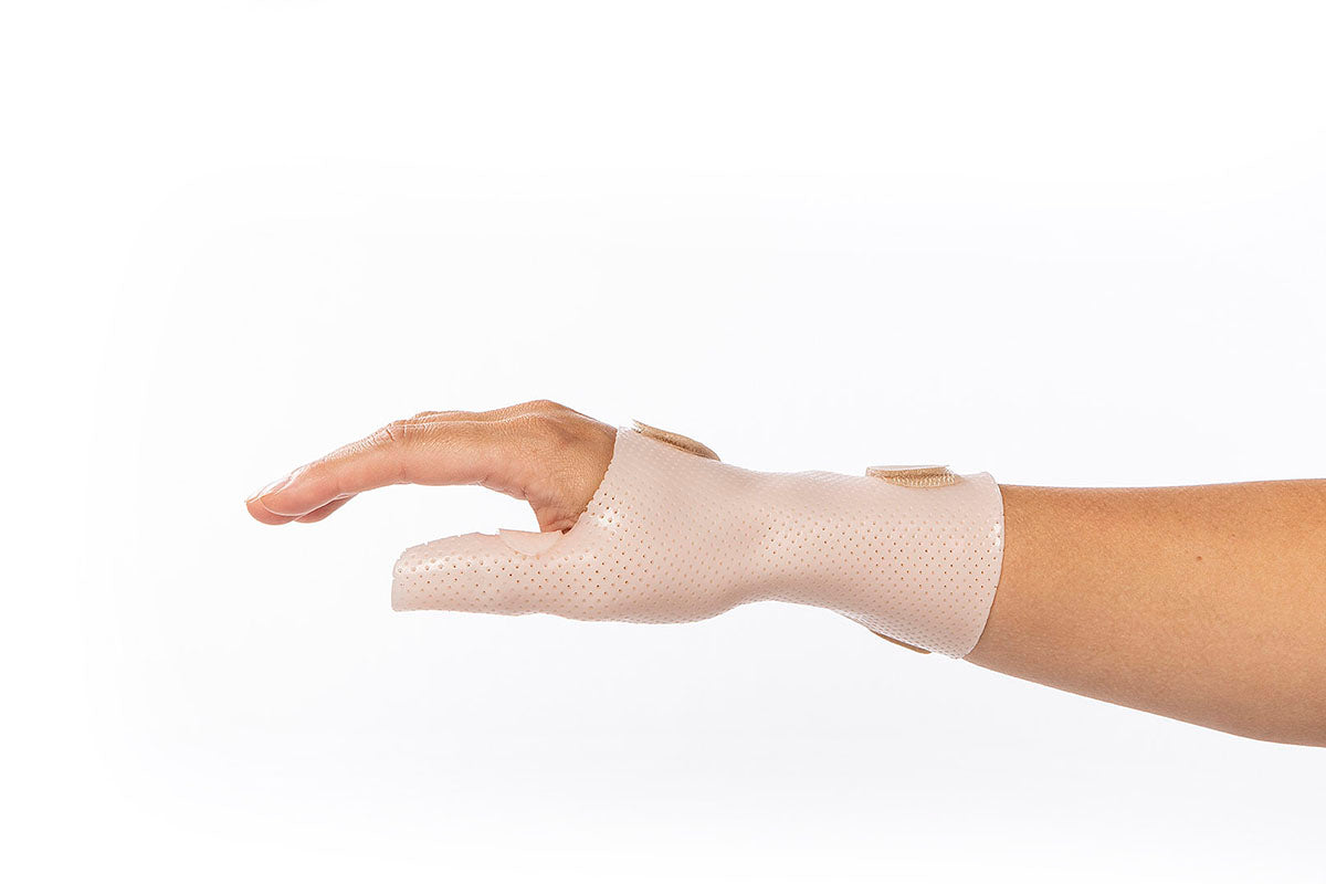 Orfit Classic Precuts, complete thumb splint, 1/12" micro perforated 13%, large