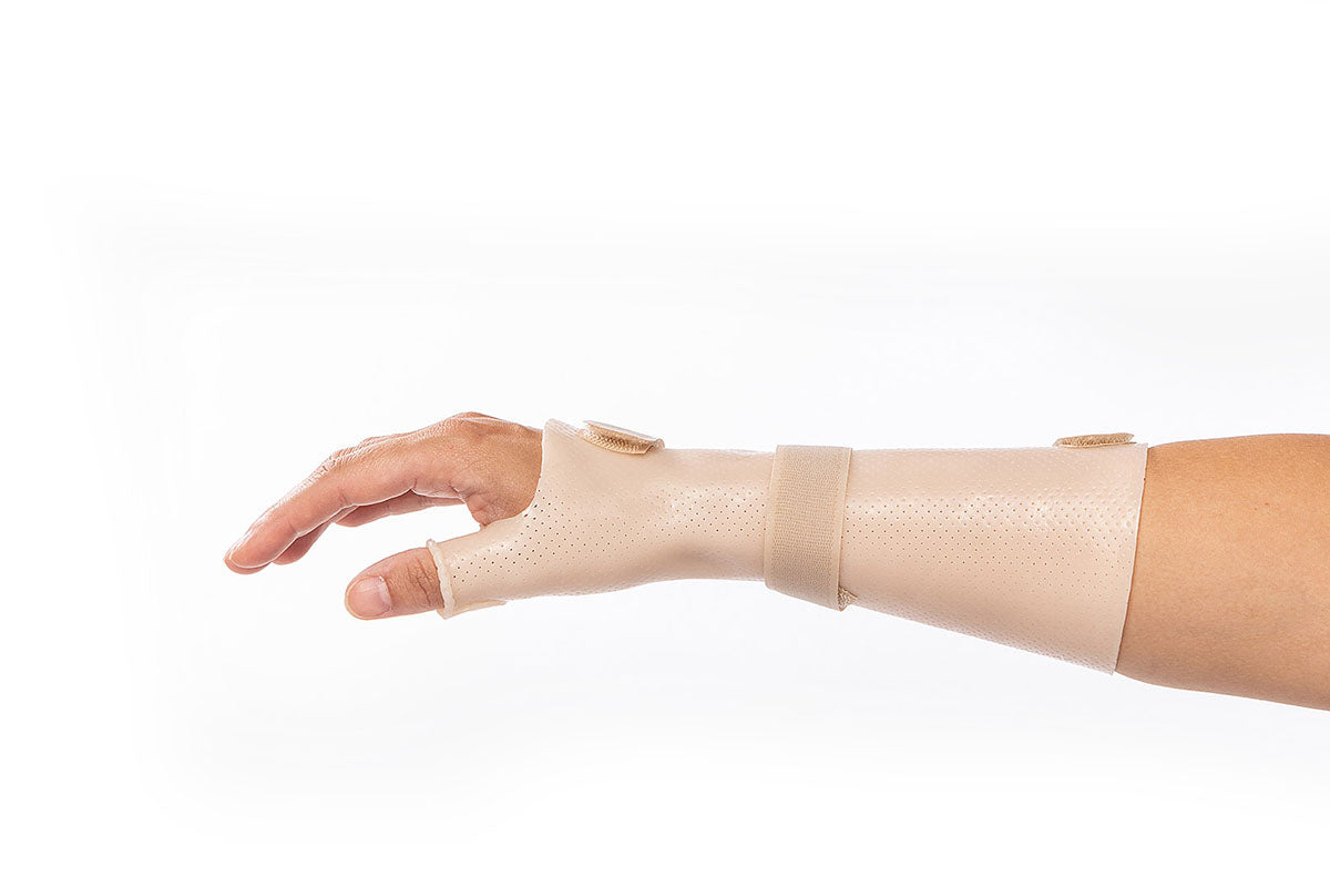 Orfit Classic Precuts, wrist + thumb splint, 1/12" micro perforated 13%, small