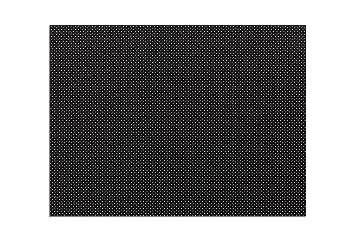 Orfilight Black NS, 18" x 24" x 3/32", micro perforated 13%, case of 4