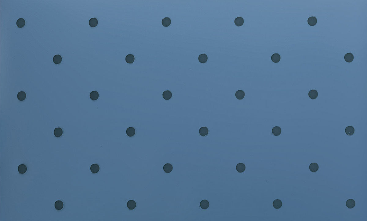 Orfilight Atomic Blue NS, 18" x 24" x 1/8", mini perforated 3.5%