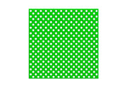 Orfit Colors NS, 18" x 24" x 1/12", micro perforated 13%, hot green, case of 4