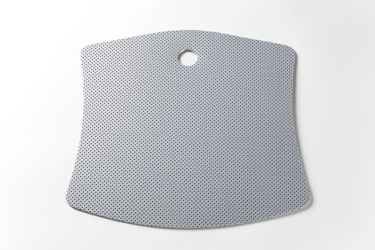Orfit Colors NS Precuts, gauntlet immobilization splint, 1/12" micro perforated 13%, sonic silver, small