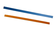 Orfit Strips, 18" x 4/5" x 1/8", 5 pcs. Gold and 5 pcs. Atomic Blue, wide