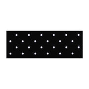 Orfit Eco Black NS Antibacterial, 18" x 24" x 1/8", mini perforated 3.5%