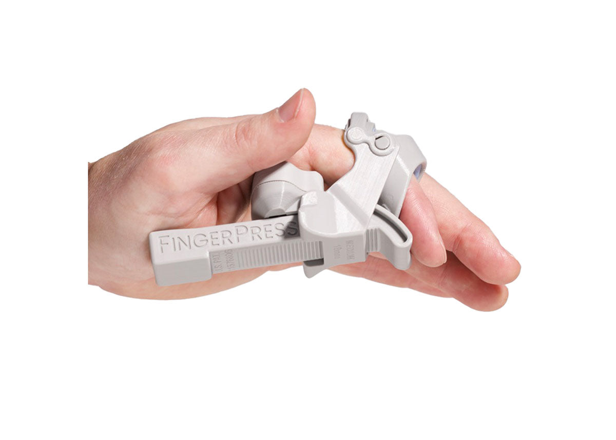 FingerPress PIP Extension Orthosis, Grey, Small